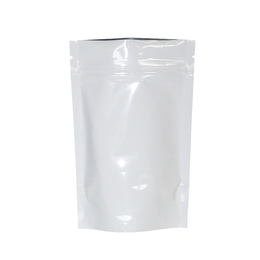 White/White 1/8 Ounce Mylar Bags - (1,000 pcs) | Bulk Wholesale ...