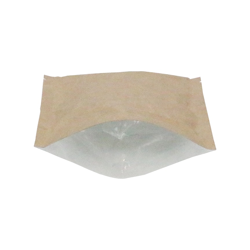 1/8 Ounce Mylar Dispensary Bags Kraft/Clear, 1000 pieces