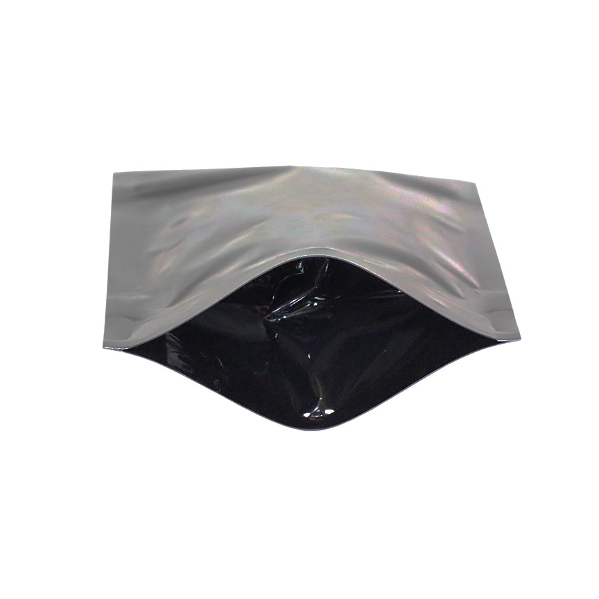 1/8 oz Mylar Dispensary Bags for Herbs, Black, 1000 pcs