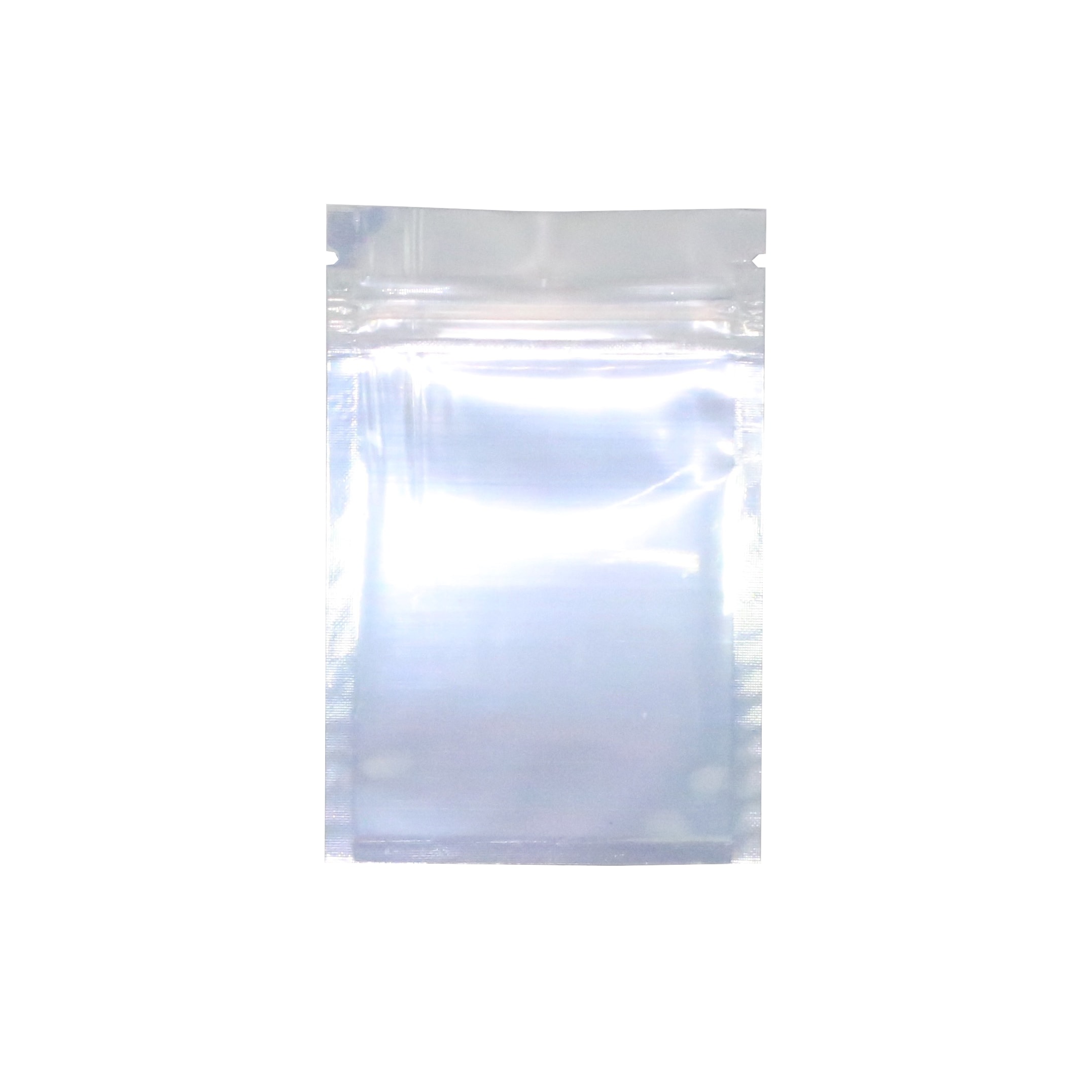 1 Gram Mylar Bags for Herbs & More - Black/Clear, 1000 pcs