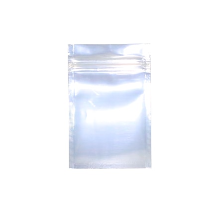 1 Gram Mylar Bags for Herbs & More - White/Clear, 1000 pcs