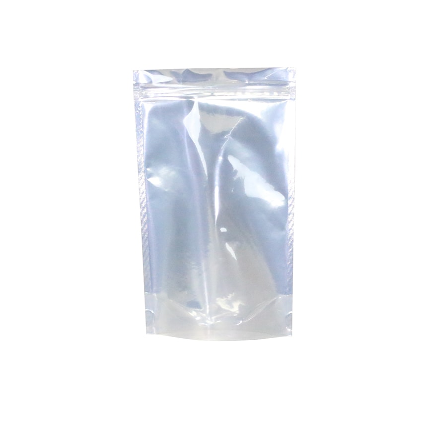 1/2 oz Odor Free Mylar Dispensary Bags - Black/Clear, 1000 pc