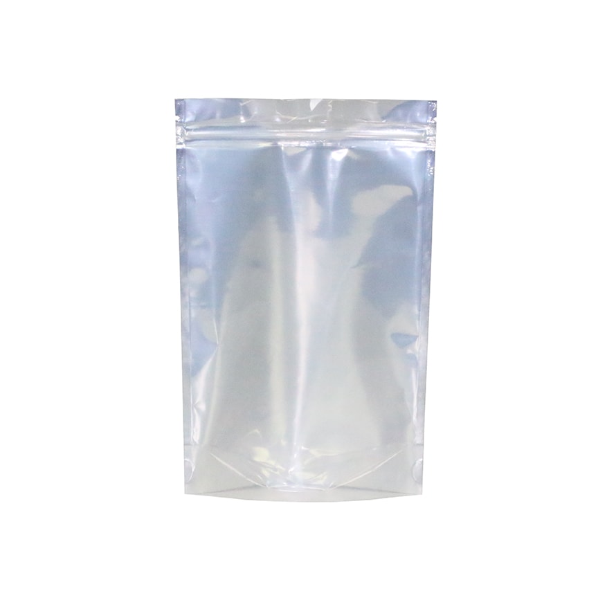 1.0 Ounce Mylar Dispensary Bags - Black/Clear, 1000 pieces