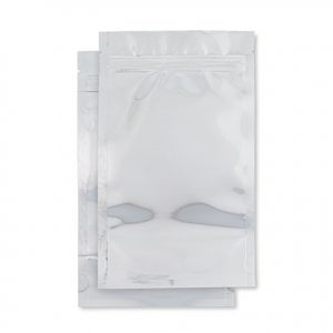 1 Gram Matte Black Child-Resistant Mylar Bags (1000Qty)