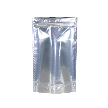 1/2 Ounce Mylar Dispensary Bags - Silver/Clear, 1000 pieces