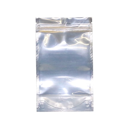 1/4 Ounce Mylar Dispensary Bags - Silver/Clear, 1000 pieces