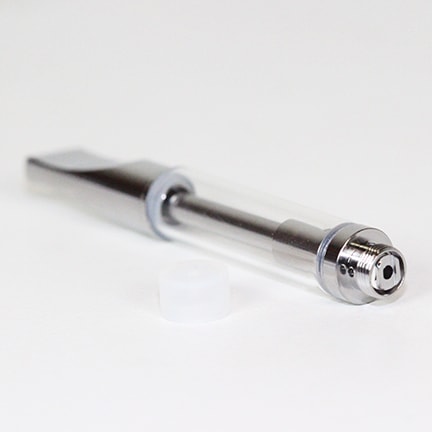 Glass Vape Cartridges for Vaporizer Pens - Refillable, 1.0 ml