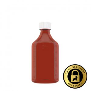 4oz Child-Resistant Syrup Bottles (200Qty)