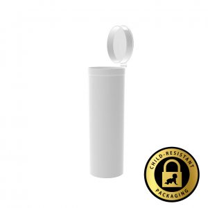 60 Dram Opaque White Pop Top Bottles