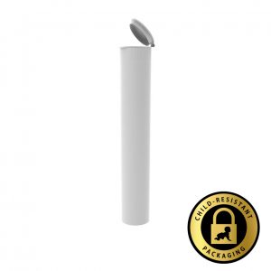 109mm Opaque White Pre Roll Tubes (600Qty)