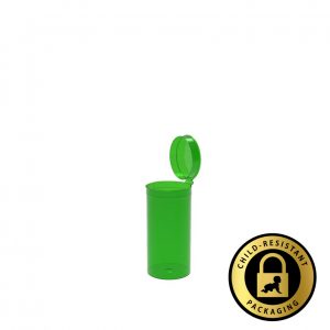 19 Dram Green Pop Top Bottles