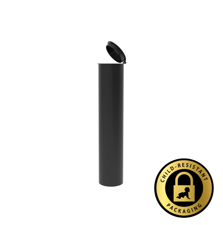 98mm Opaque Black Pre Roll Tubes (600Qty) - Bulk Wholesale Marijuana  Packaging, Vape Cartridges, Joint Tubes, Custom Labels, and More!