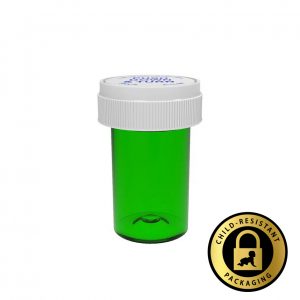 20 Dram Green Reversible Vials (240qty)