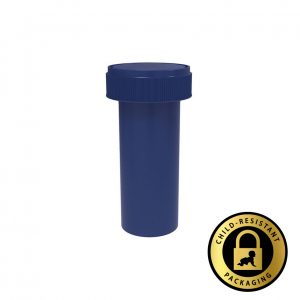 13 Dram Opaque Blue Reversible Cap Vials (275qty)