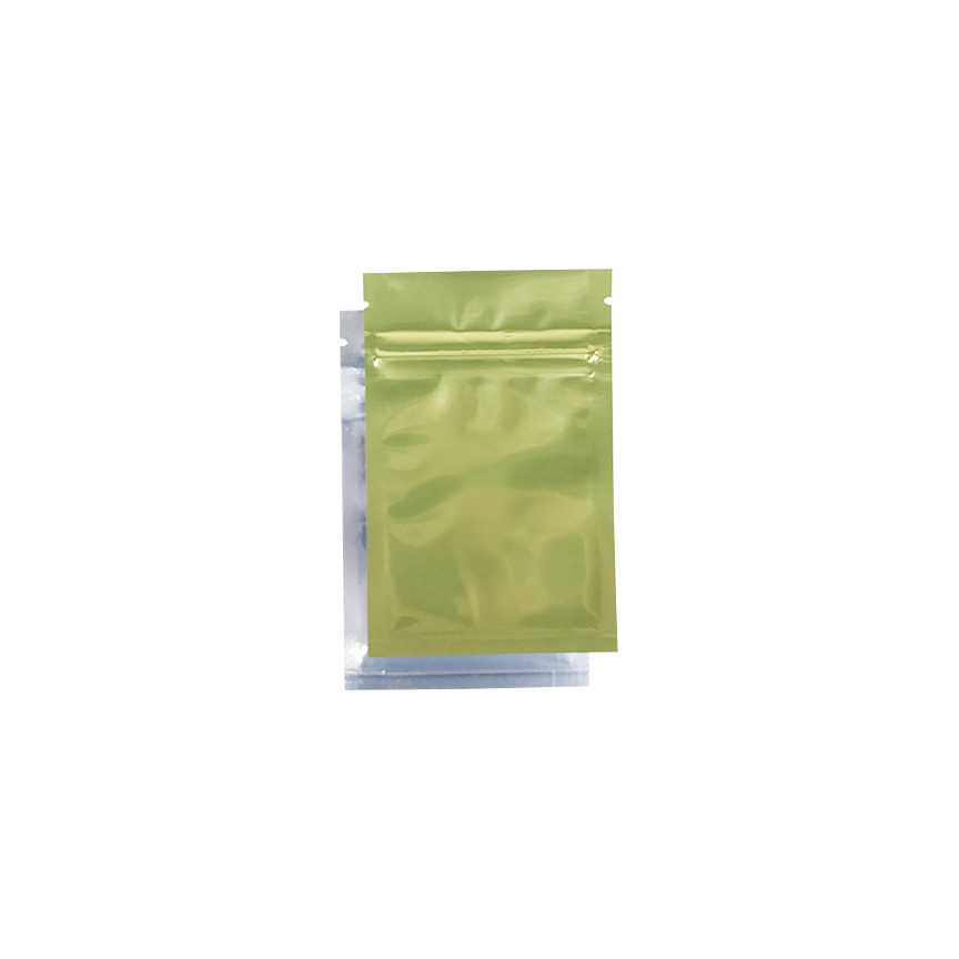 1 Gram Gold/Clear Mylar Dispensary Bags (1000 Qty) Bulk Wholesale