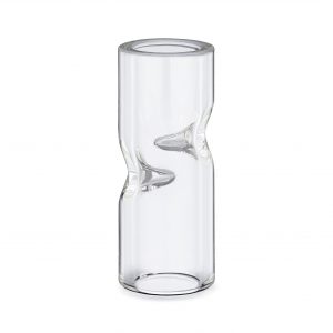 Large Round Mouthpiece Glass Tips (100Qty)