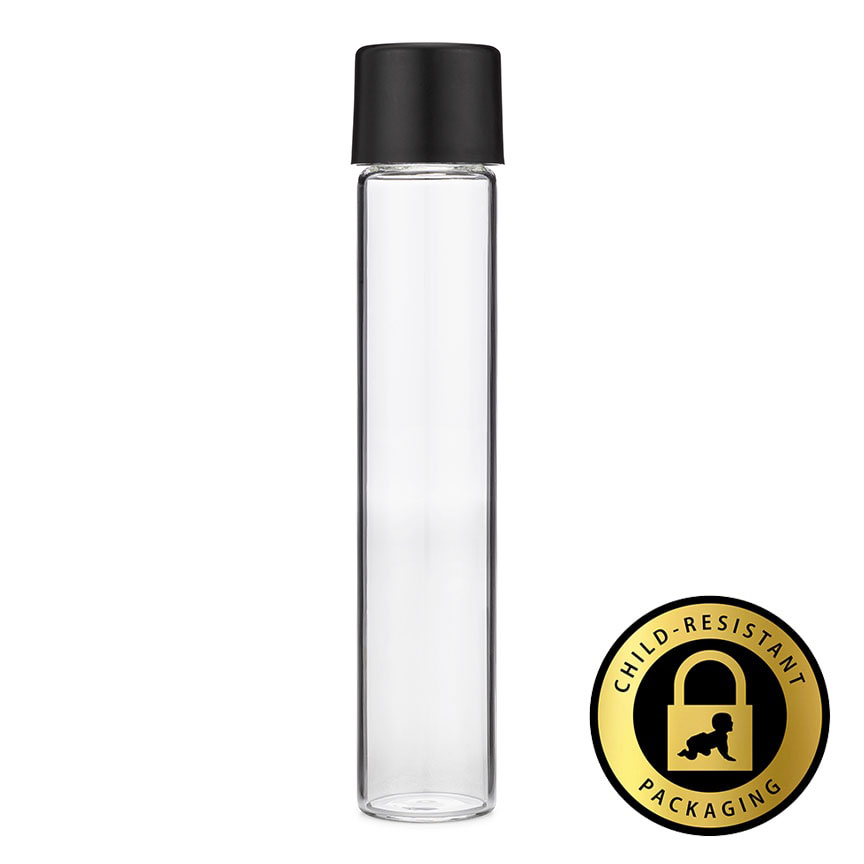 Oem Odm Logo Custom Smell Proof Borosilicate 20-22mm Round Flat Glass Test  Tube Pre Roll Tube - Explore China Wholesale Roll Tubes and Joint Tubes,  Cigar Tube, Blunt Tube