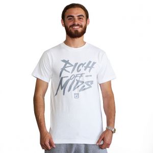 White "Rich Off Mids" Shirt