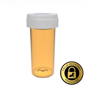 40 Dram Amber Reversible Vials (150qty)