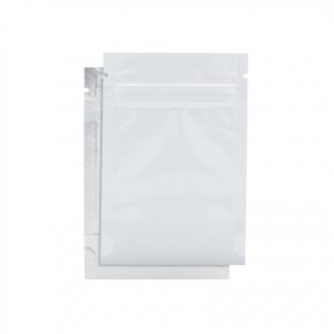 SLAPSTA - Eighth Ounce (3.5g) Child Resistant Mylar Bags Black / Clear