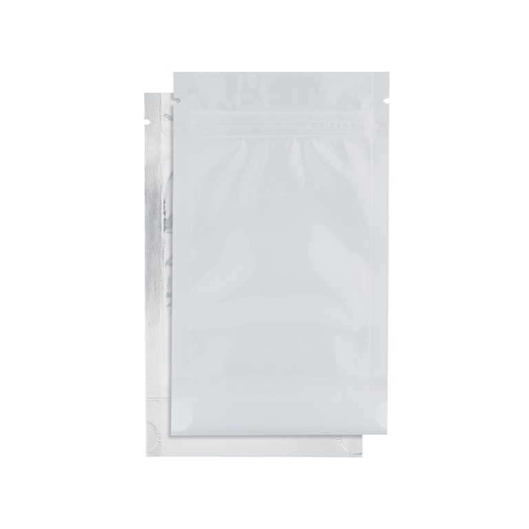 white clear bag