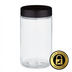 10oz Child Resistant Glass Jars (36qty)