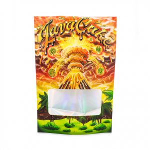 1/8oz "Lava Cake" Mylar Trapper Bags (100Qty)