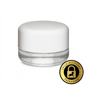 5ml Container W/ Child Resistant White Lid (400Qty)