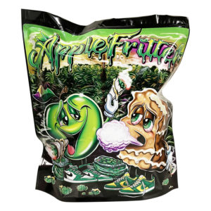 1lb Matte Black Mylar Bags - Bulk Wholesale Marijuana Packaging