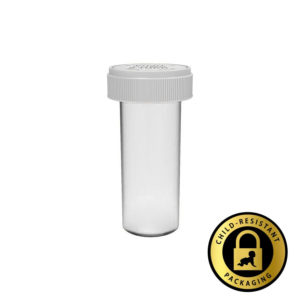 13 Dram White Opaque Reversible Vials (275qty)