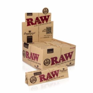 Raw Classic Connoisseur Box w/ tips 1 1/4" (24Qty)