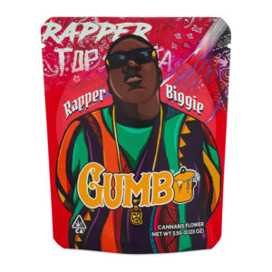 1/8oz "Biggie" Mylar Trapper Bags (50Qty)